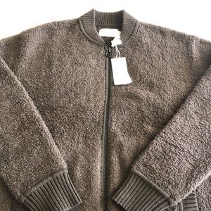 Brand New Buttery Soft Vince Zip Up Sweater Jacket